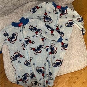 Disney Fleece Footie Onesies